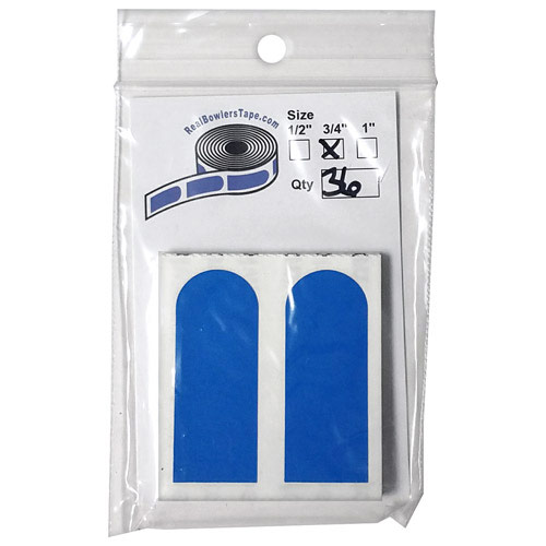 3/4 Inch Blue 36 Pieces